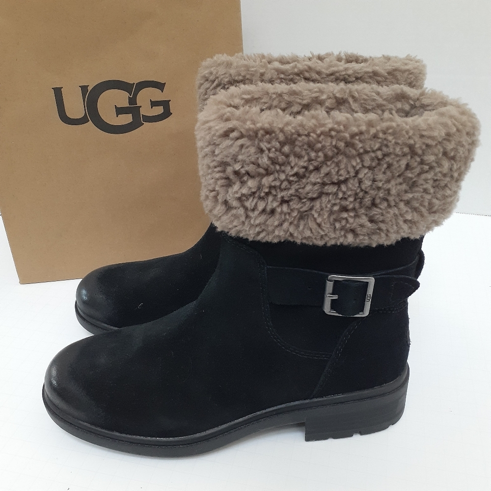 UGG Harrison Cuff Boots Sz 8
